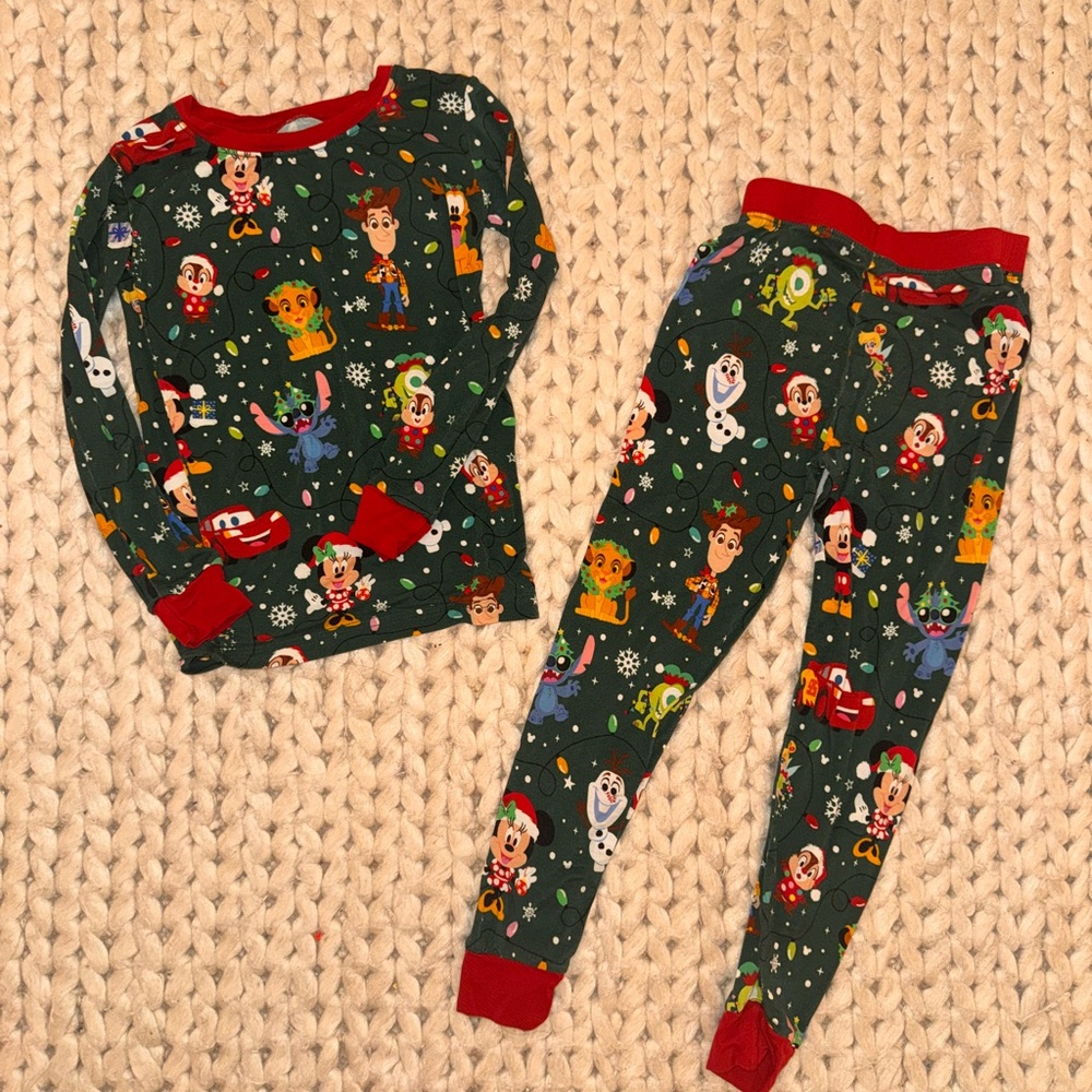 Little Sleepies Pixar and Disney Christmas Pajamas size 3t